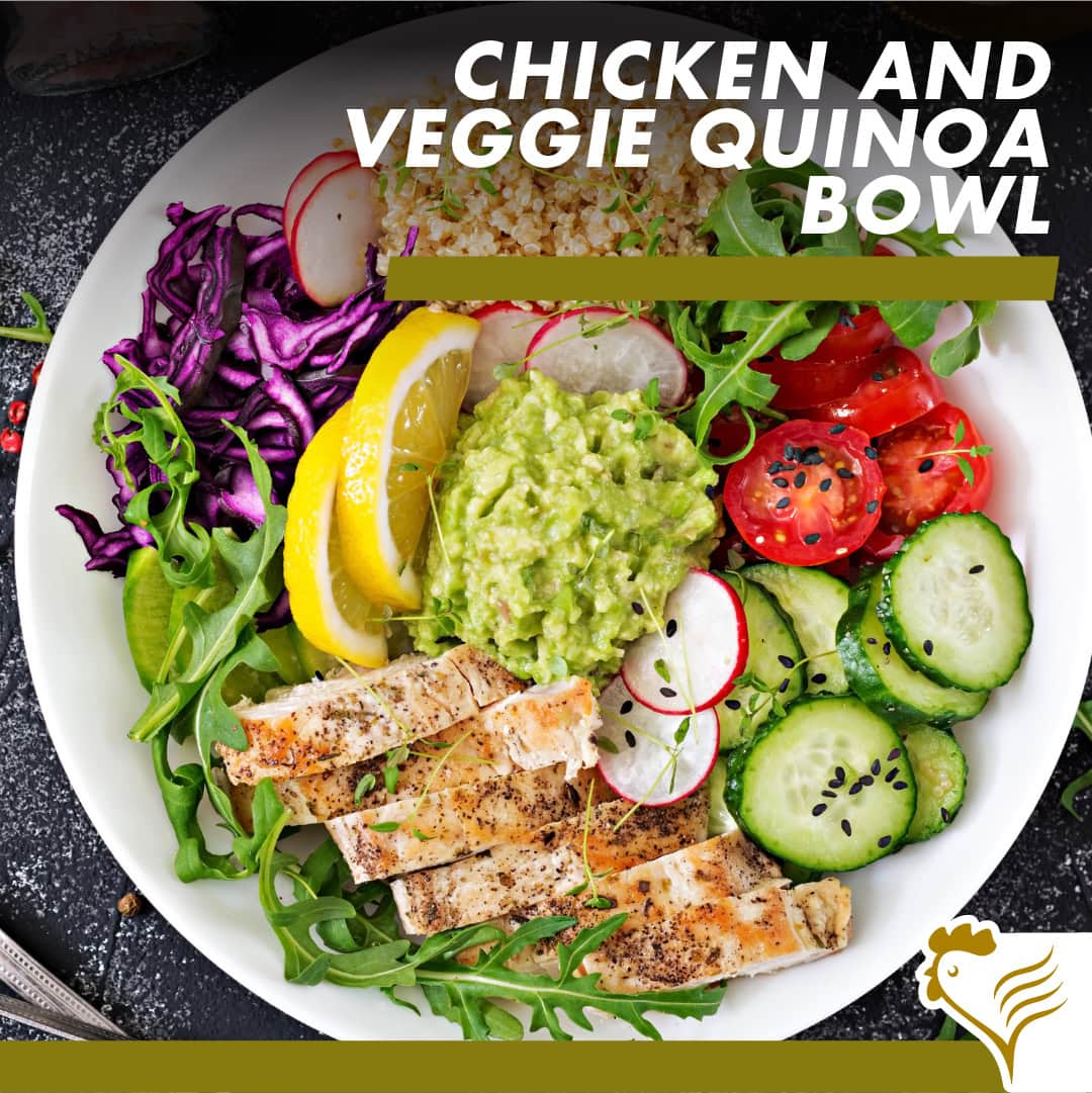 Chicken & Veggie Quinoa Bowl Recipe