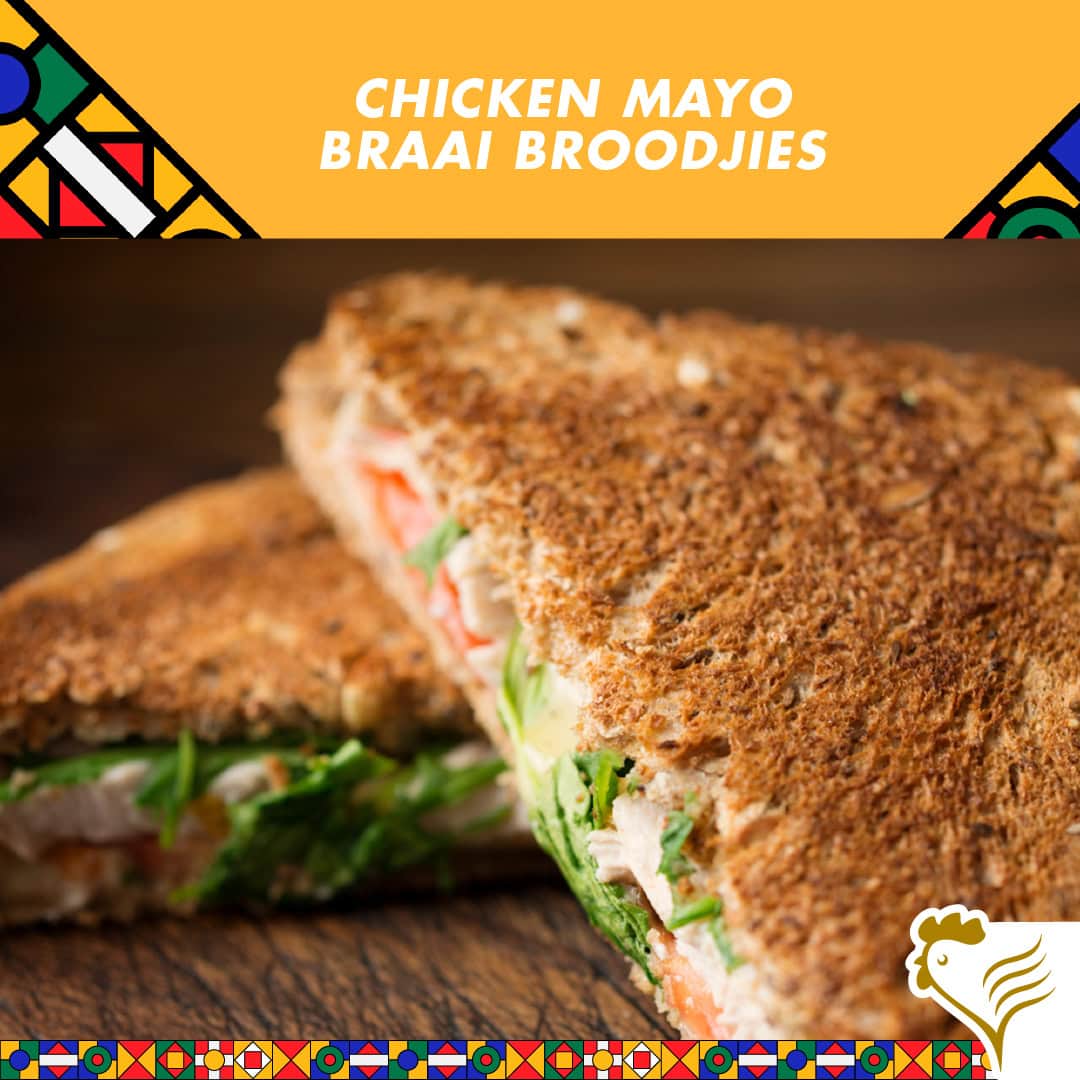 Chicken Mayo Braai Broodjies Recipe