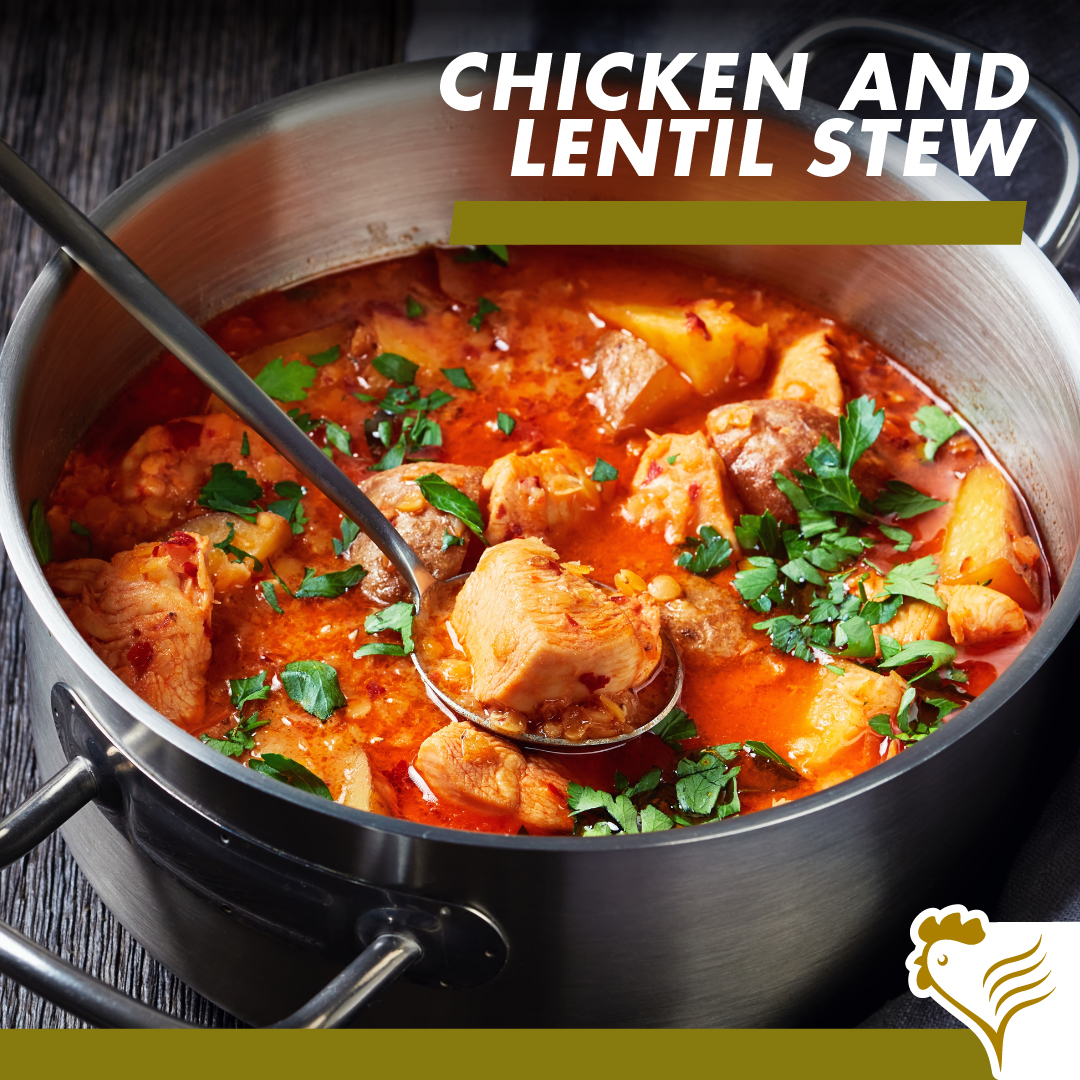 One-Pot Chicken and Lentils Stew Recipe