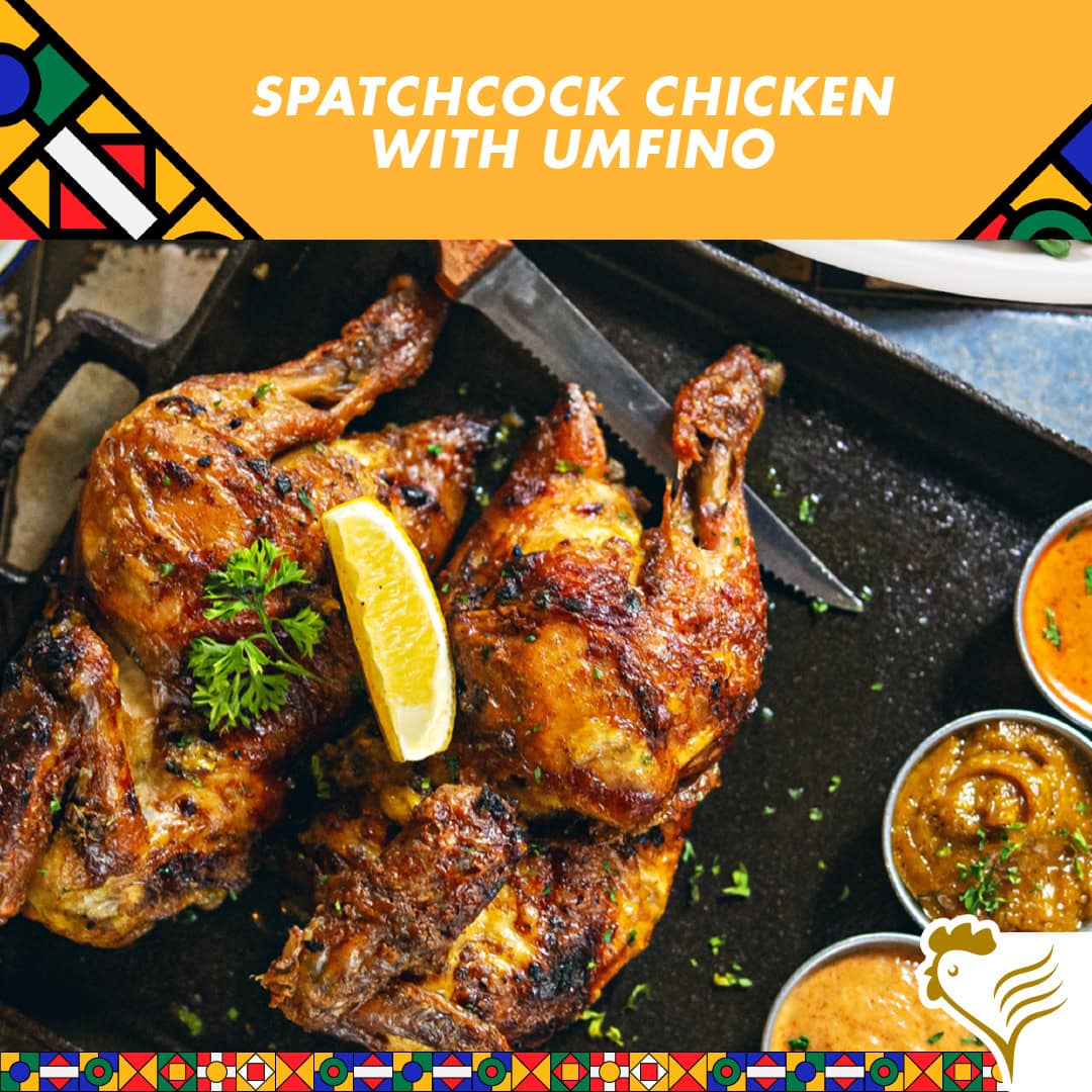 Spatchcock Chicken with Umfino