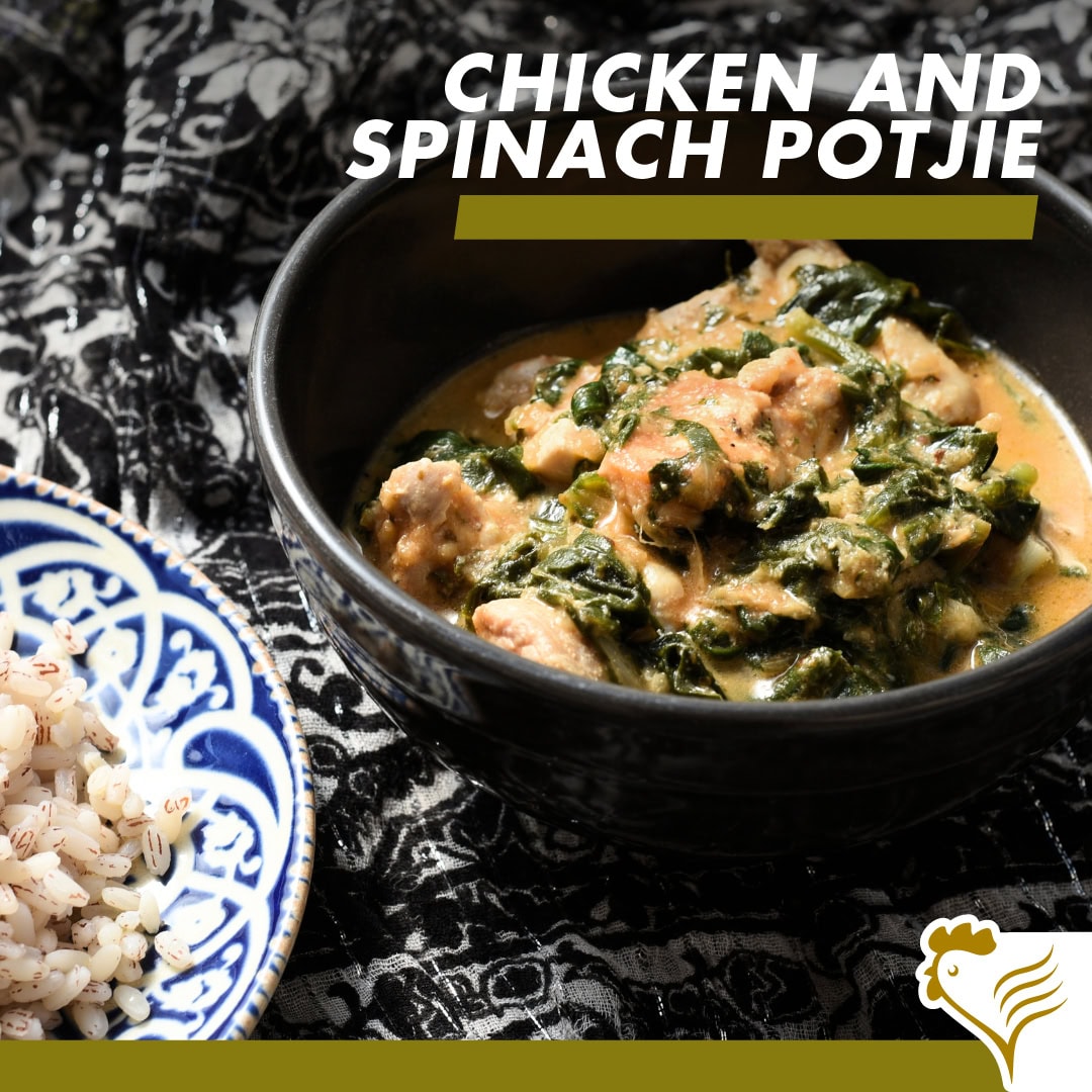 Creamy Chicken & Spinach Potjie Recipe