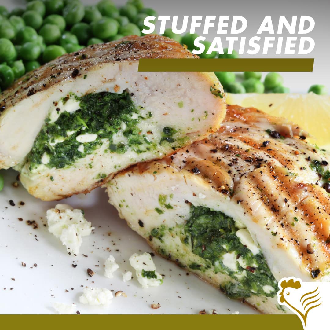 Spinach & Feta Stuffed Chicken